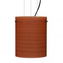 Besa Lighting 1KG-4006CH-BK - Besa Pendant Tamburo 8 Black Cherry 1x100W MAX E26 Base