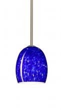  1TT-169786-LED-SN - Besa Lucia LED Pendant Blue Cloud Satin Nickel 1x9W LED