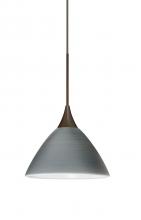  1XC-1743TN-BR - Besa Pendant Domi Bronze Titan 1x50W Halogen