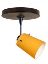  1SP-5118AM-BR - Besa Spotlight Tammi 3 Bronze Apricot Matte 1x50W Halogen Mr16