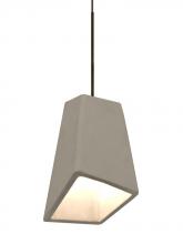  1XP-SKIPTN-LED-BR - Besa Skip Cord Pendant, Tan, Bronze Finish, 1x9W LED