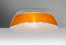  9662GDC-LED - Besa, Pica 17 Ceiling, Gold Sand, 3x9W LED