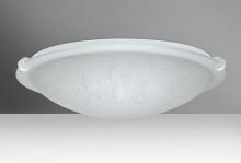  9680ST-LED-WH - Besa Ceiling Trio 20 White Stucco 3x11W LED