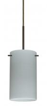  B-4404KR-MED-BR - Besa Stilo 7 Pendant For Multiport Canopy Bronze Chalk 1x40W B10 Med