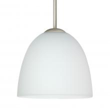  B-757207-MED-SN - Besa Sasha Pendant For Multiport Canopy Satin Nickel Opal Matte 1x50W B10 Med