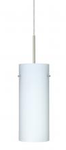  J-412307-SN - Besa Stilo 10 Pendant For Multiport Canopy Satin Nickel Opal Matte 1x100W Medium Base