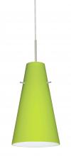  J-412435-LED-SN - Besa Cierro Pendant For Multiport Canopy Satin Nickel Chartreuse 1x9W LED