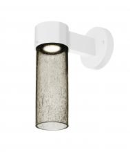  JUNI10LT-WALL-LED-WH - Besa, Juni 10 Outdoor Sconce, Latte Bubble, White Finish, 1x4W LED