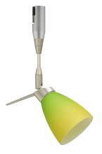  RSP-5044GY-SN - Besa Spotlight Andi Satin Nickel Bicolor Green/Yellow 1x35W Halogen Mr11