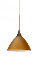  RXP-1743OK-BR - Besa Pendant Domi Bronze Oak 1x50W Halogen