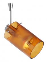  SP-6524EG-12-SN - Besa Spotlight With 12" Stem Scope Satin Nickel Armagnac/Frost 1x50W Halogen Mr16