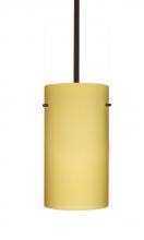  1TT-4120VM-BR - Besa Stem Pendant Tondo 12 Bronze Vanilla Matte 1x150W A21