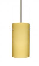  1TT-4120VM-SN - Besa Stem Pendant Tondo 12 Satin Nickel Vanilla Matte 1x150W A21