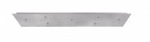  T27V-SN - Besa 7-Light Bar 12V Multiport Canopy, Satin Nickel