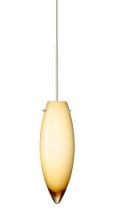  1XT-4096VG-LED-SN - Besa Pendant Juliette Satin Nickel Vanilla Glossy 1x5W LED