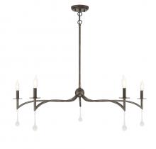  1-1099-5-183 - Laramie 5-Light Chandelier in Chelsea Walnut