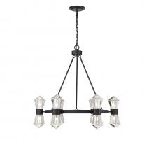  1-1939-12-89 - Dryden 12-Light LED Chandelier in Matte Black