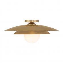  6-5564-1-322 - Sherrer 1-Light Ceiling Light in Warm Brass