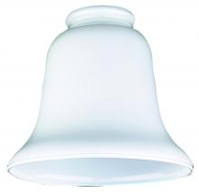  G3999 - CASED OPAL BELL GAS SHADE