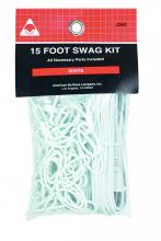  J363 - 15FT CARDED SWAG KIT WH