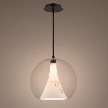  PD-25314-BK - Chantilly Pendant Light