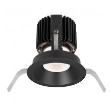 WAC US R4RD1T-N830-BK - Volta Round Shallow Regressed Trim with LED Light Engine