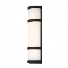 WAC US WS-W52620-BK - LATITUDE Outdoor Wall Sconce Light