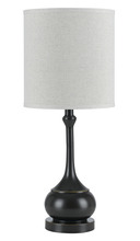  BO-2256TB-DB - 24.5" Height Metal Accent Lamp in Dark Bronze