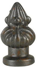  FA-5052A - WHITE METAL CAST FINIAL