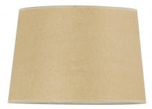  SH-1366 - 9" Tall Beige Drum Paper Shade