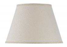  SH-1425 - 10.00" Height Drum Shade in Burlap