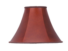  SH-7151 - 11" Height Bell Leatherette Shade