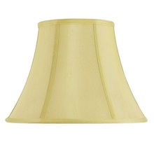  SH-8104/14-CM - 10.5" Tall Champagne Fabric Shade