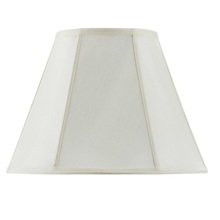  SH-8106/14-EG - 11" Tall Eggshell Fabric Shade