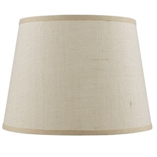  SH-8111-16L - 11" Height Burlap Shade in Light Tan