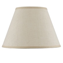  SH-8111-16S - 11.5" Height Burlap Shade in Light Tan