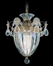  1241-40 - Bagatelle 1 Light 120V Mini Pendant in Polished Silver with Heritage Handcut Crystal