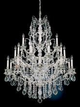  5775-48H - Bordeaux 25 Light 120V Chandelier in Antique Silver with Heritage Handcut Crystal