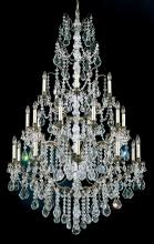  5782-22H - Bordeaux 25 Light 120V Chandelier in Heirloom Gold with Heritage Handcut Crystal