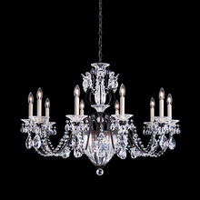  1260N-76S - Bagatelle 13 Light 120V Chandelier in Heirloom Bronze with Crystals from Swarovski®