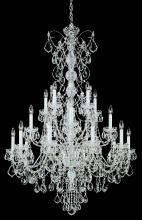  1716-22 - Century 20 Light 120V Chandelier in Heirloom Gold with Clear Heritage Handcut Crystal