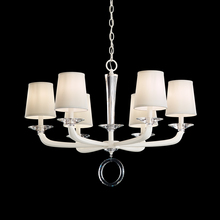  MA1006N-23O - Emilea 6 Light 120V Chandelier in Etruscan Gold with Optic Crystal