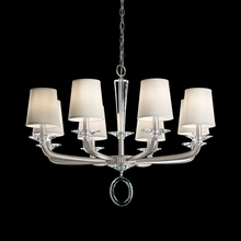  MA1008N-76O - Emilea 8 Light 120V Chandelier in Heirloom Bronze with Optic Crystal