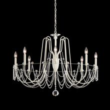  AR1008N-76O - Esmery 8 Light 120V Chandelier in Heirloom Bronze with Clear Optic Crystal