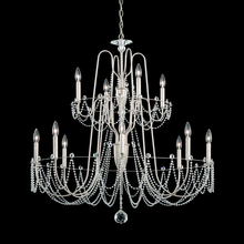  AR1012N-76O - Esmery 12 Light 120V Chandelier in Heirloom Bronze with Optic Crystal