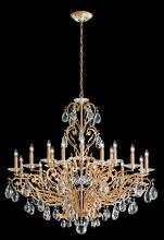 Schonbek 1870 FE7018N-23H - Filigrae 18 Light 120V Chandelier in Etruscan Gold with Heritage Handcut Crystal