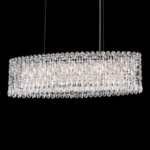 Schonbek 1870 RS8340N-06S - Sarella 12 Light 120V Linear Pendant in White with Clear Crystals from Swarovski