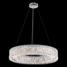 Schonbek 1870 RS8349N-48S - Sarella 18 Light 120V Pendant in Antique Silver with Clear Crystals from Swarovski