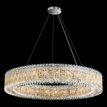 Schonbek 1870 RS8350N-06H - Sarella 27 Light 120V Pendant in White with Heritage Handcut Crystal