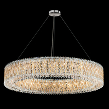  RS8351N-22H - Sarella 32 Light 120V Pendant in Heirloom Gold with Clear Heritage Handcut Crystal